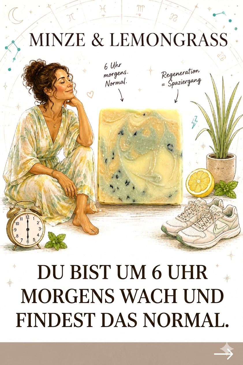 Seifen-Horoskop Zeichen: Minze & Lemongrass — Persönlichkeitsprofil