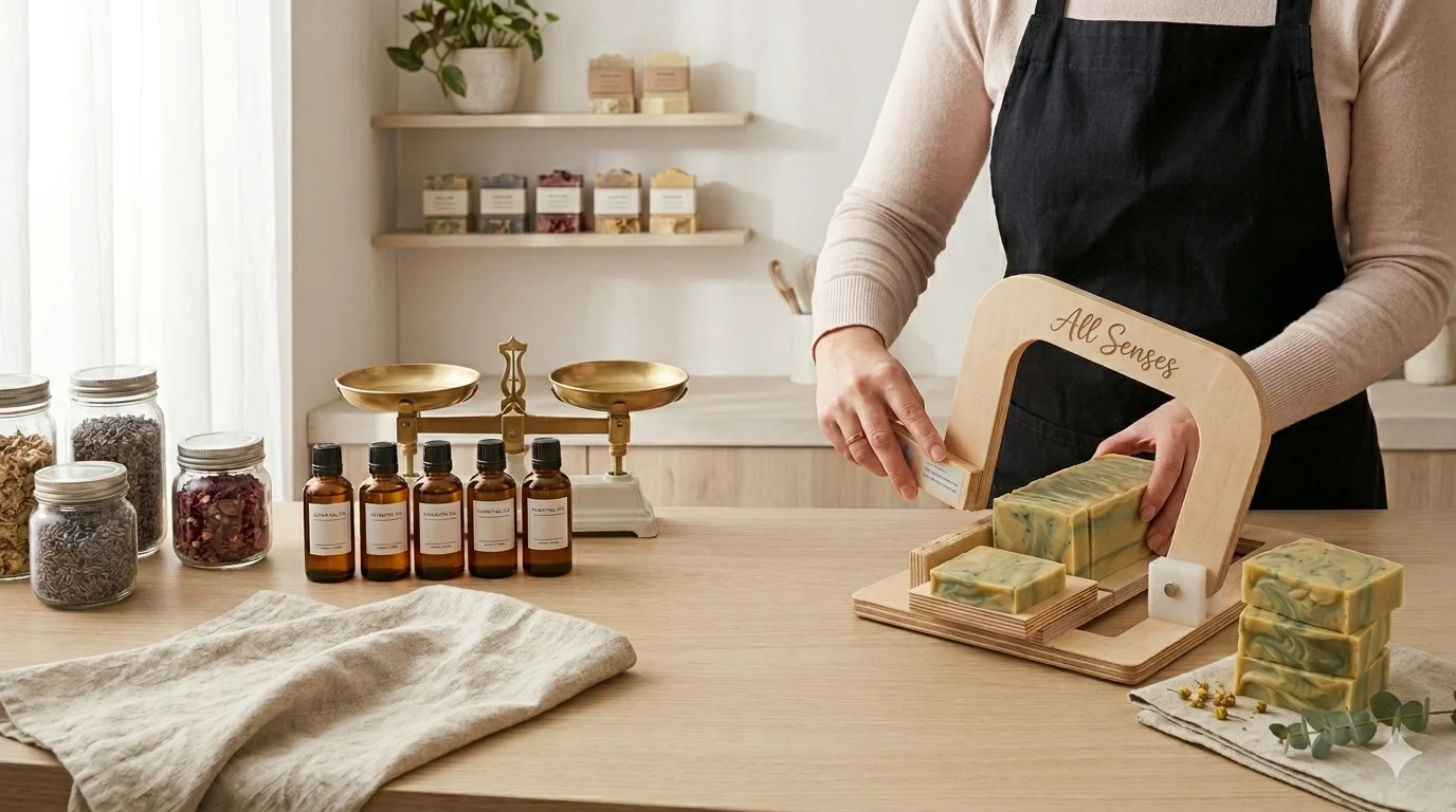 Kaltverseifung — Herstellungsprozess bei All Senses Seifenmanufaktur in Wien